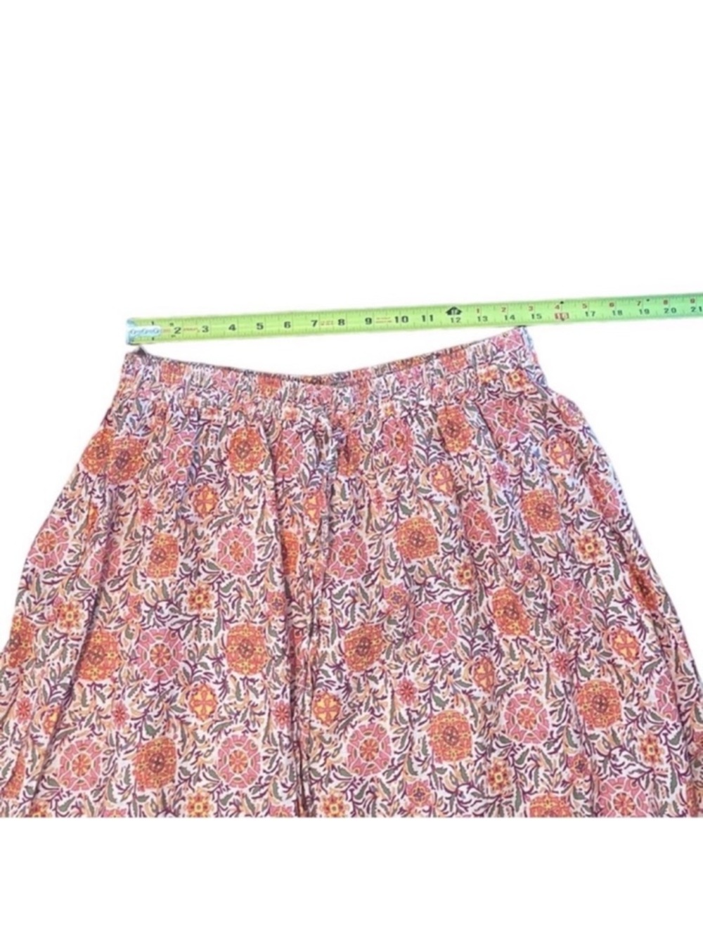 Rachel Zoe NWT 2 piece set linen crop top & skirt bohemian festival size medium - Picture 9 of 13